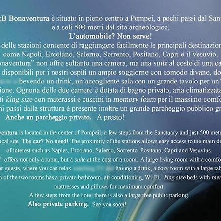 B&B Bonaventura Pompei Ngoại thất bức ảnh